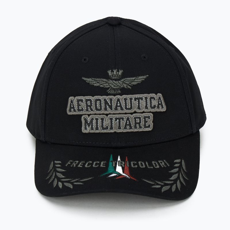 Aeronautica Militare șapcă de baseball pentru bărbați 251HA1104CT2261 negru jet 2