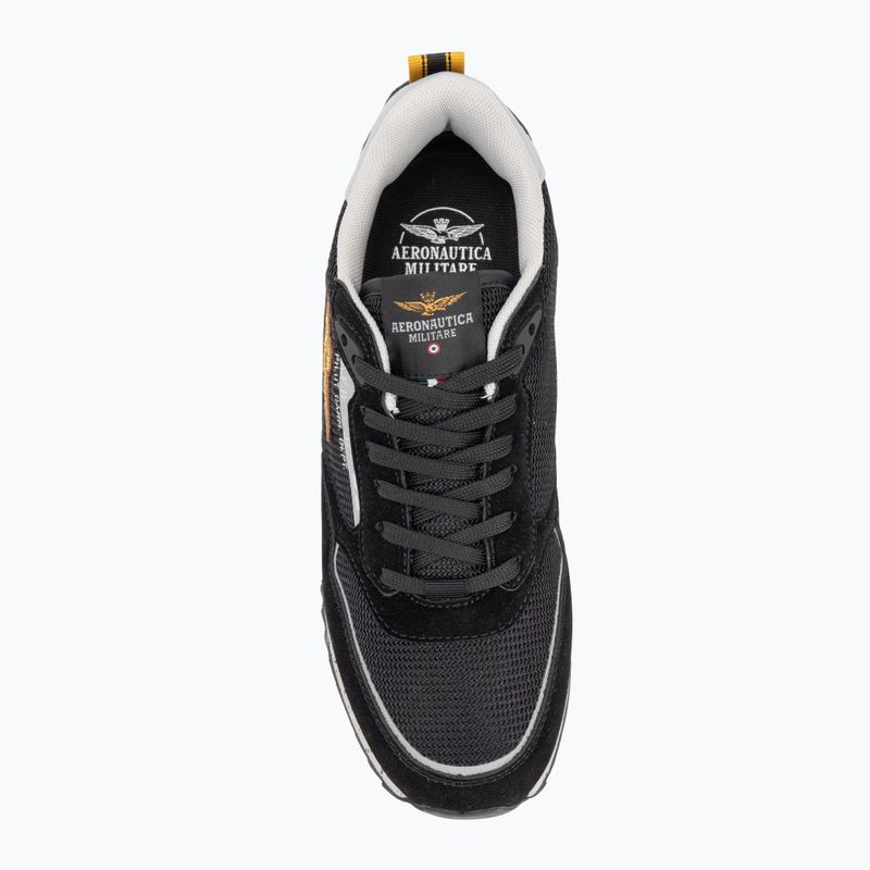 Încălțăminte pentru bărbați Aeronautica Militare 251SC288CT3545 jet black 5