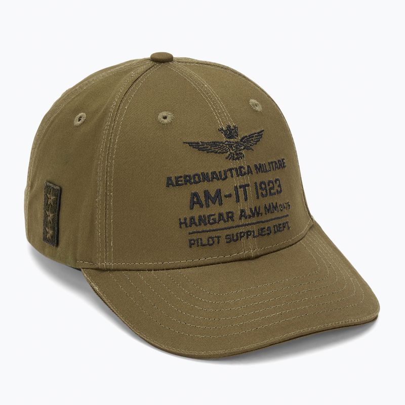 Șapcă pentru bărbați Aeronautica Militare 252HA1223UCT03299 dark olive