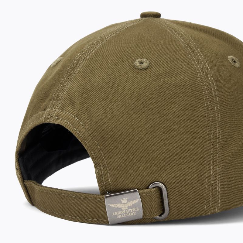 Șapcă pentru bărbați Aeronautica Militare 252HA1223UCT03299 dark olive 4