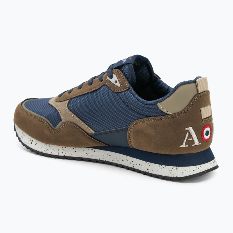 Încălțăminte pentru Bărbați Aeronautica Militare 252SC0288UCT03545 blu navy/brown 3