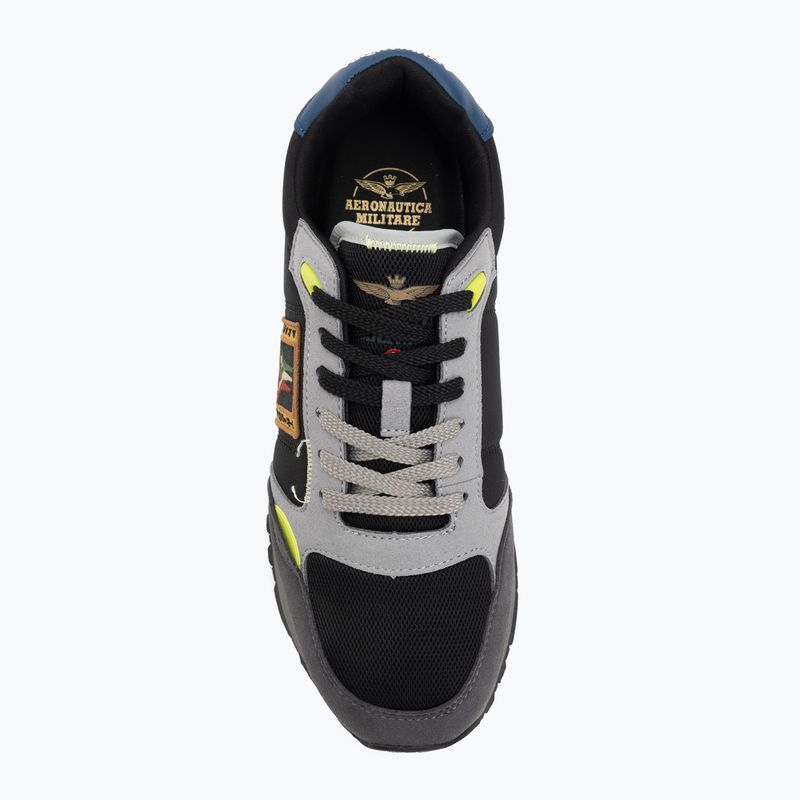 Încălțăminte pentru bărbați Aeronautica Militare 252SC0292UCT03331 black/grey 5