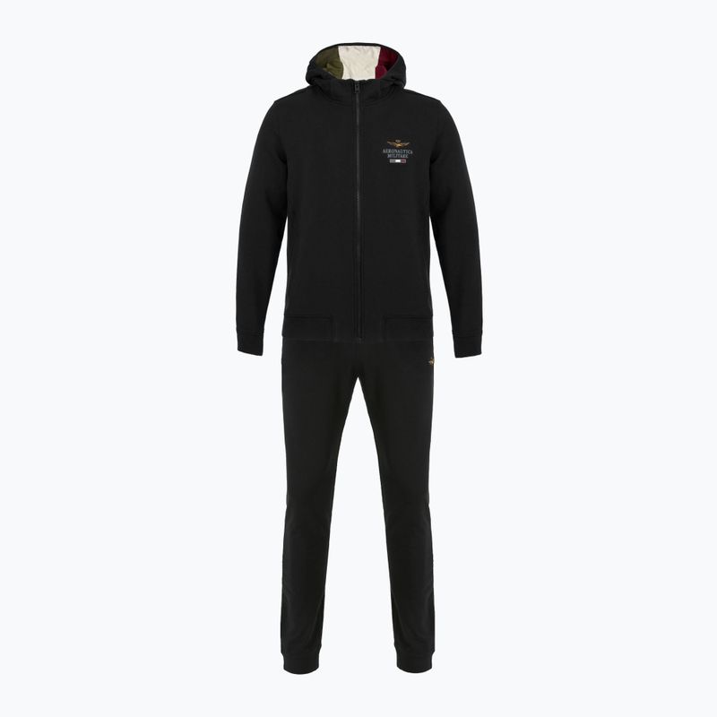 Bluză pentru bărbați Aeronautica Militare 252TF0102UF00662 jet black