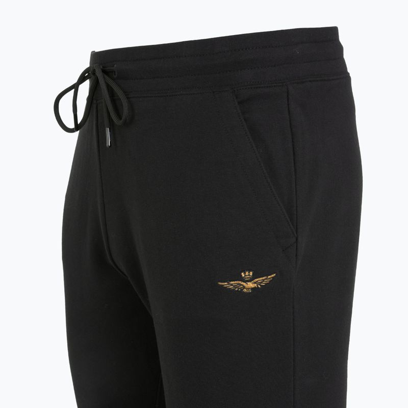 Pantaloni pentru bărbați Aeronautica Militare 252PF1008UF00662 jet black 3