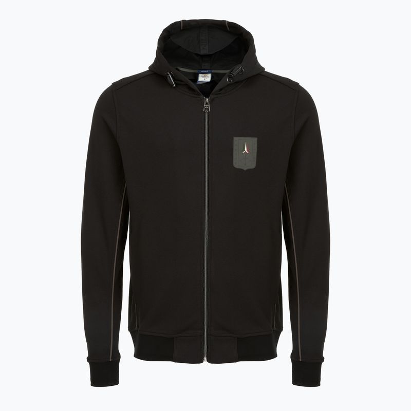 Bluză pentru bărbați Aeronautica Militare 252FE2064UF00667 jet black