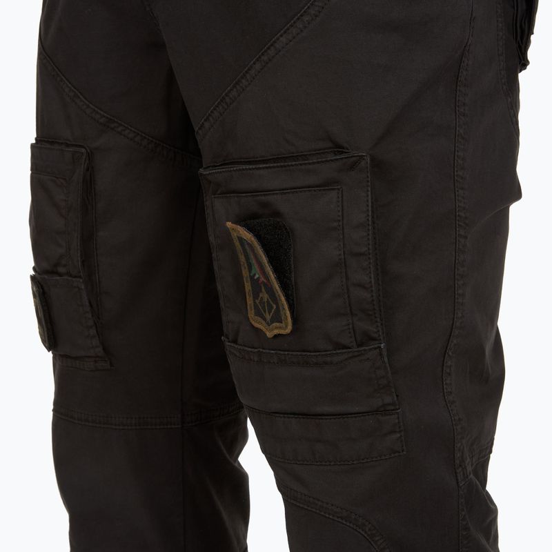 Pantaloni pentru bărbați Aeronautica Militare 252PA1387UCT01493 Iconic Anti-G jet black 3
