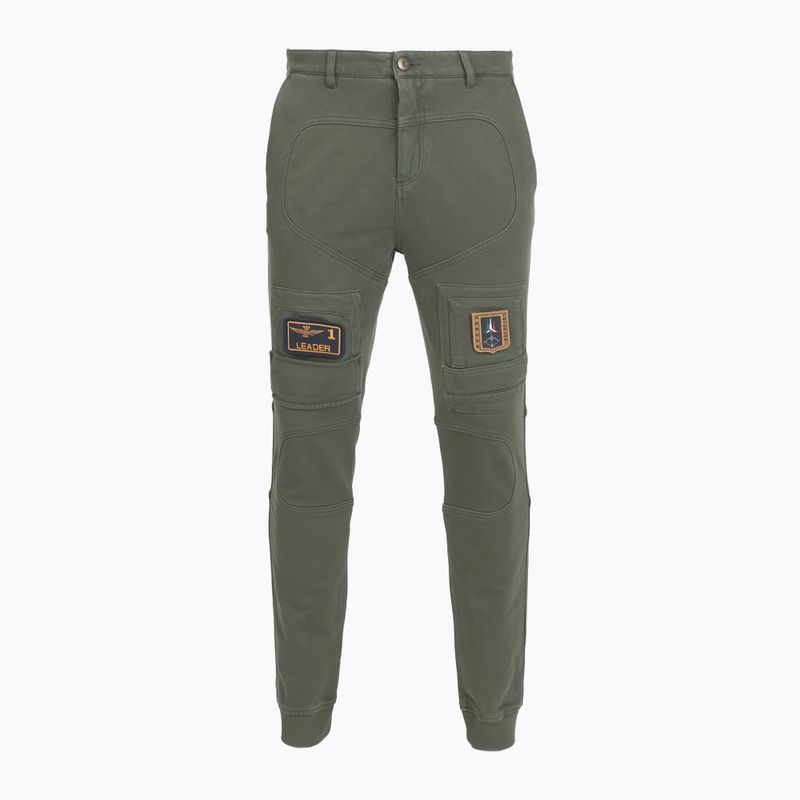 Pantaloni pentru bărbați Aeronautica Militare 252PF0743UJ00505 Anti-G beluga gray