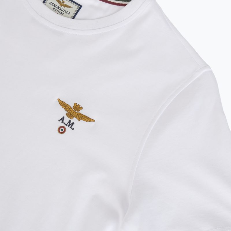 Tricou pentru bărbați  Aeronautica Militare 252TS1580UJ00372 Basic Crewneck off white 3