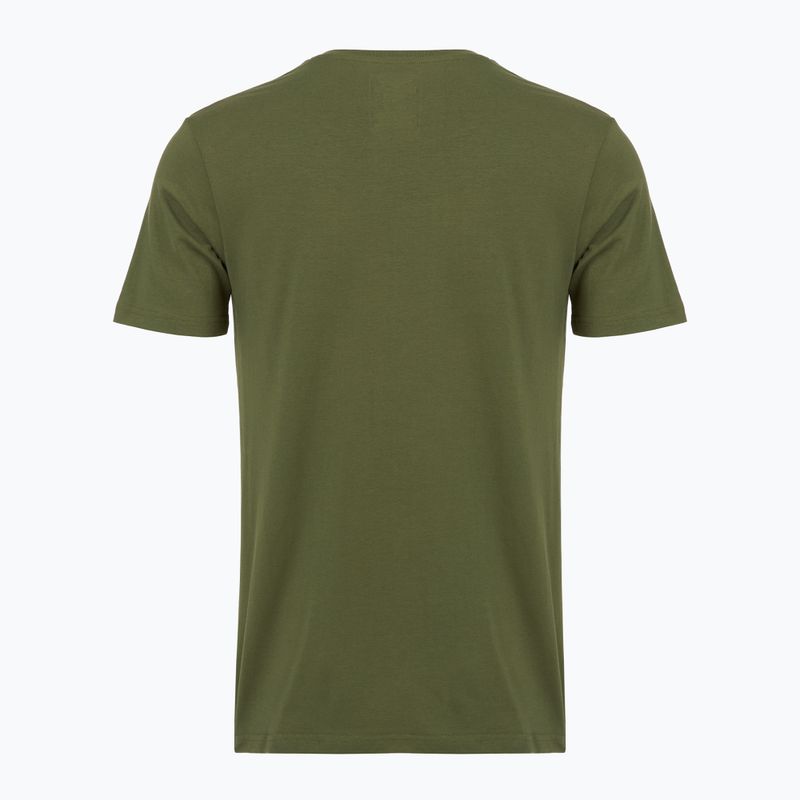 Tricou pentru bărbați Aeronautica Militare AM1UTI005 cu gât rotund military 2