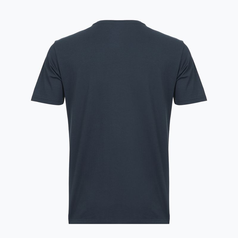 Tricou pentru bărbați Aeronautica Militare AM1UTI005 cu guler rotund blue 2