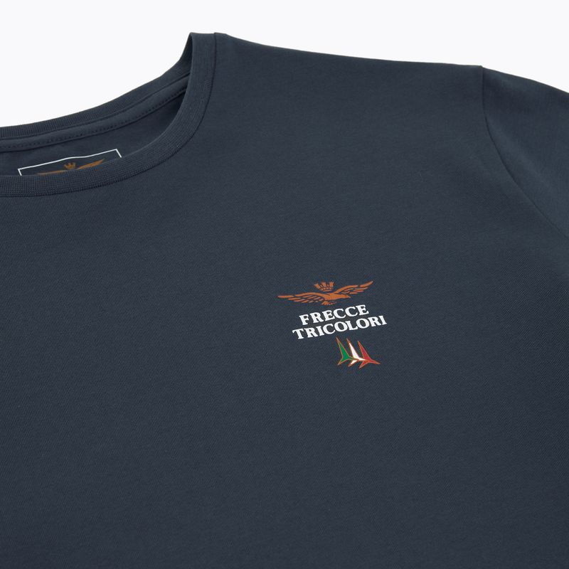 Tricou pentru bărbați Aeronautica Militare AM1UTI005 cu guler rotund blue 3
