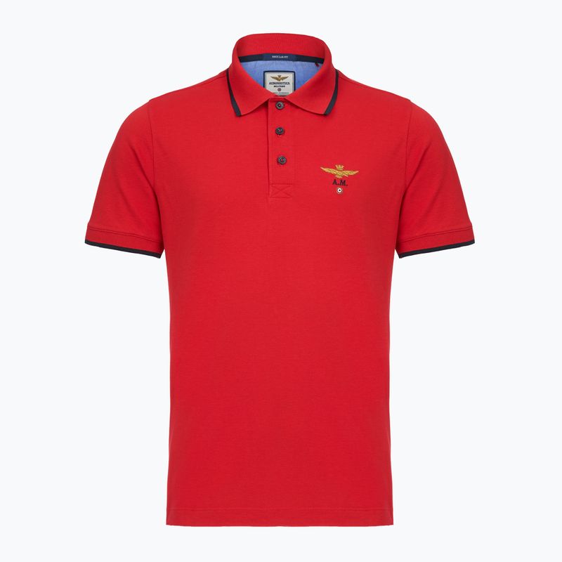 Tricou Aeronautica Militare PO1308UP00082 Polo tango red