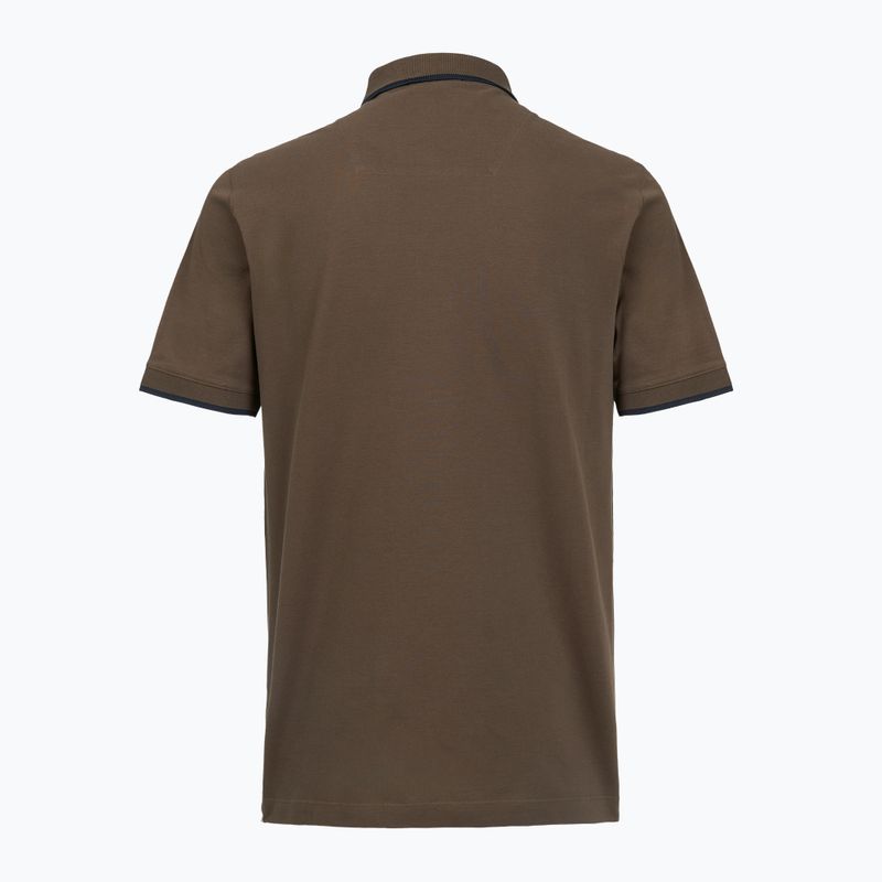 Tricou Aeronautica Militare PO1308UP00082 Polo chestnut brown 2