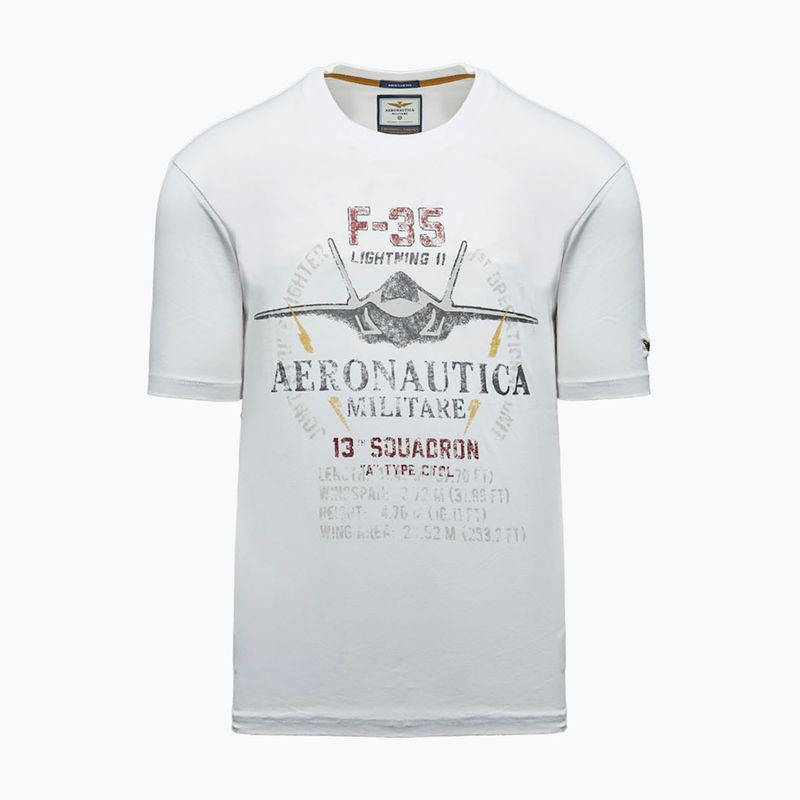 Tricou pentru bărbați Aeronautica Militare TS2536UJ00641 off white 6