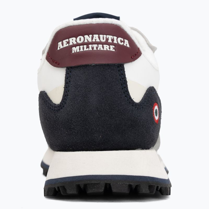 Încălțăminte pentru bărbați Aeronautica Militare SC0320UPL00313 off white/blu scuro 6