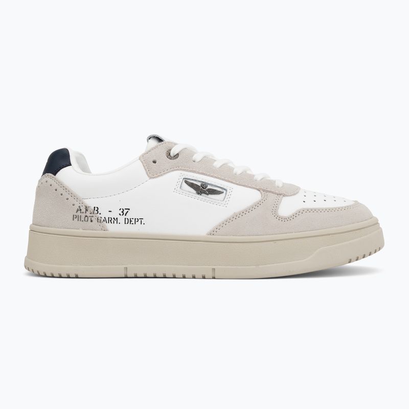 Încălțăminte pentru bărbați Aeronautica Militare SC0235UPL00244 off white 2