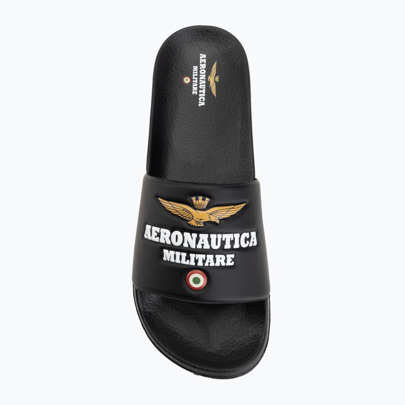 Șlapi pentru bărbați Aeronautica Militare SC0242UCT03337 jet black 5