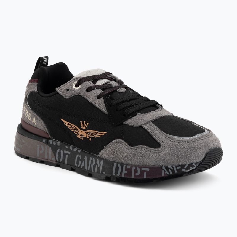 Încălțăminte pentru bărbați Aeronautica Militare SC0276UCT03546 jet black
