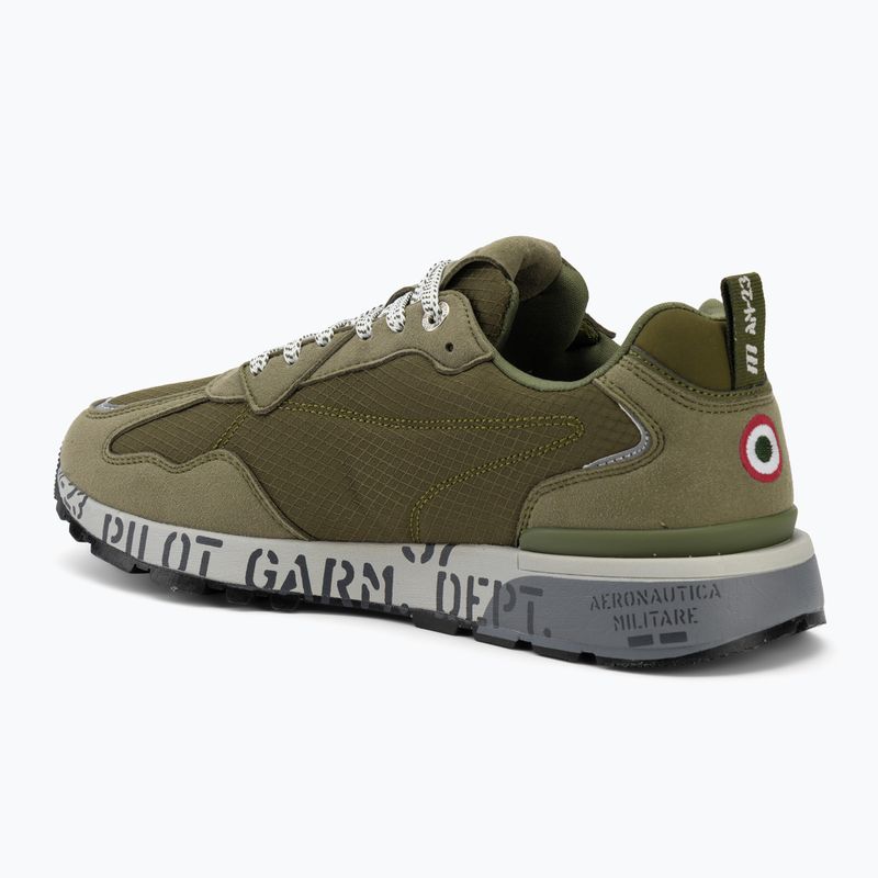 Încălțăminte pentru bărbați Aeronautica Militare SC0276UCT04327 verdone 3