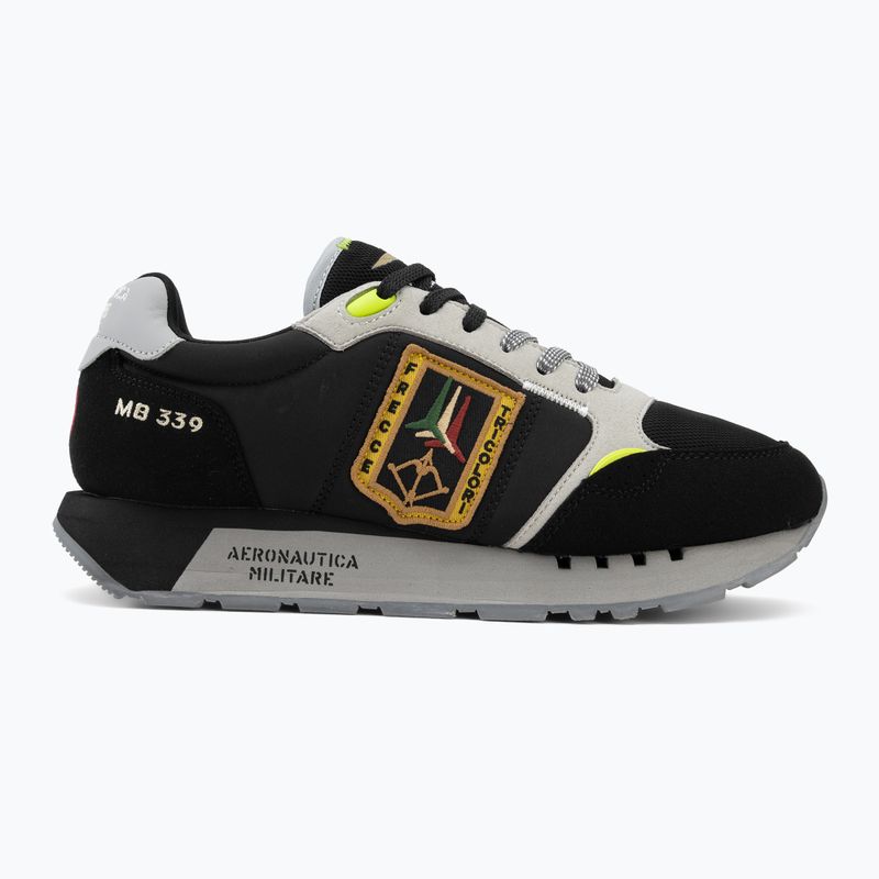 Încălțăminte pentru bărbați Aeronautica Militare SC0292UCT03331 jet black 2