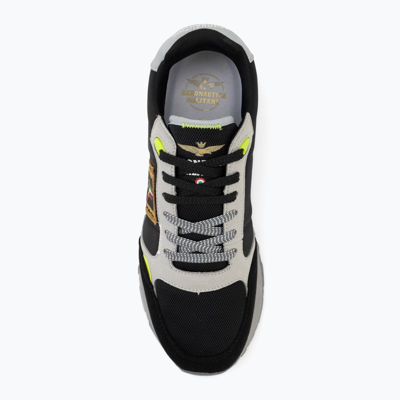 Încălțăminte pentru bărbați Aeronautica Militare SC0292UCT03331 jet black 5