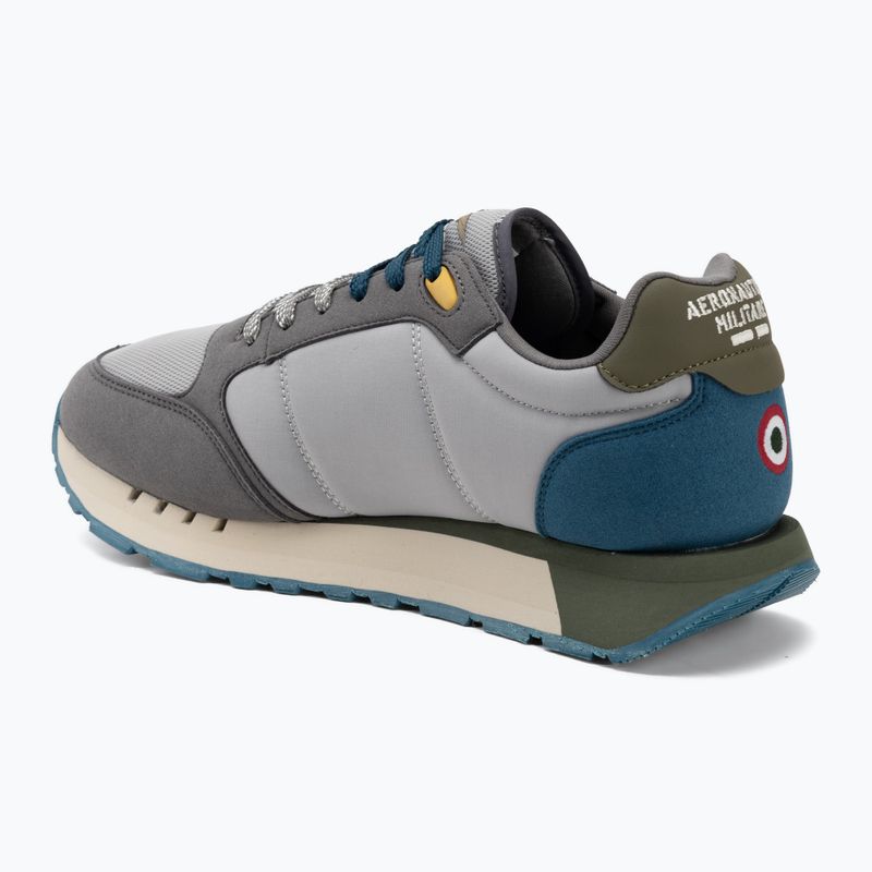 Încălțăminte pentru bărbați Aeronautica Militare SC0292UCT03331 avio/grigio 3