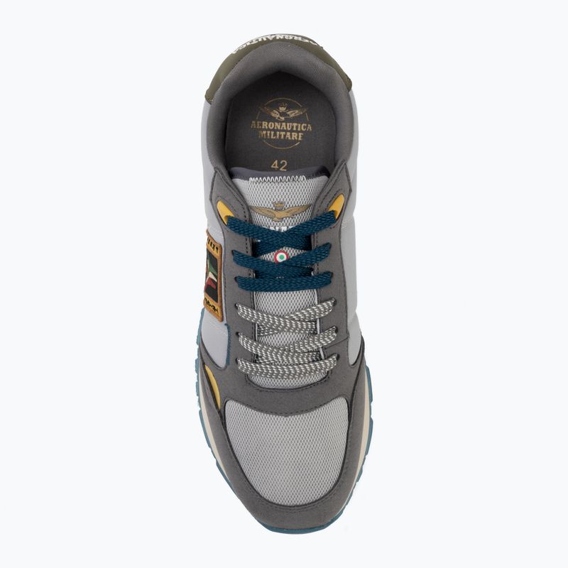Încălțăminte pentru bărbați Aeronautica Militare SC0292UCT03331 avio/grigio 5