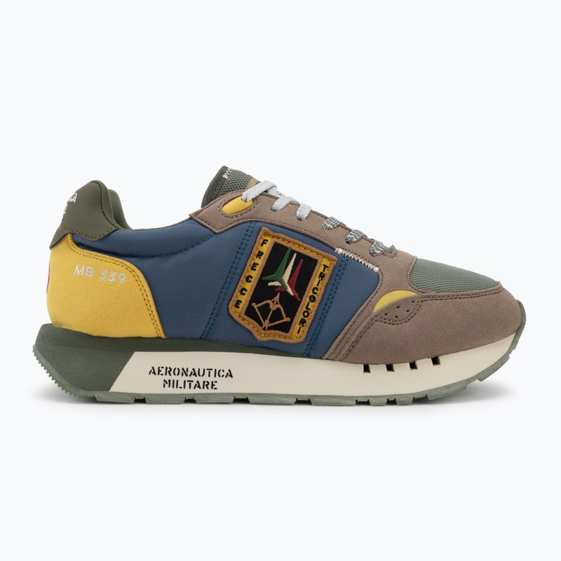 Încălțăminte pentru bărbați Aeronautica Militare SC0292UCT03331 avio/camel/medium grey/sage 2