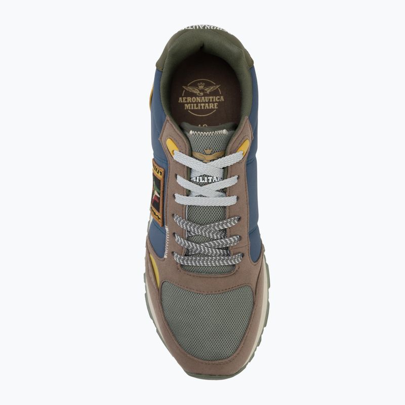 Încălțăminte pentru bărbați Aeronautica Militare SC0292UCT03331 avio/camel/medium grey/sage 5
