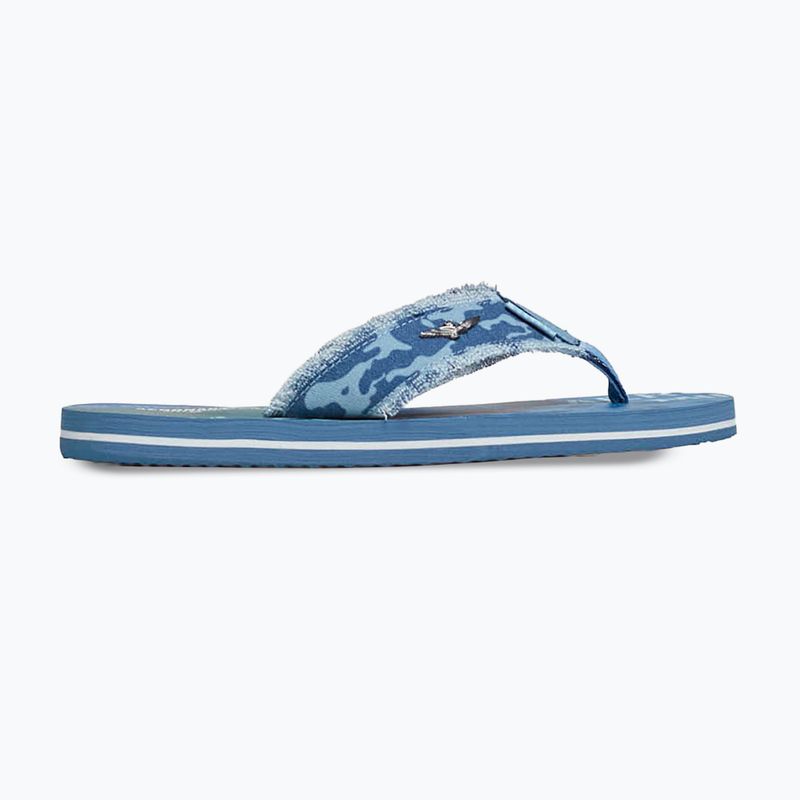 Șlapi pentru bărbați Aeronautica Militare SC0310UCT03593 camouflage blue 8