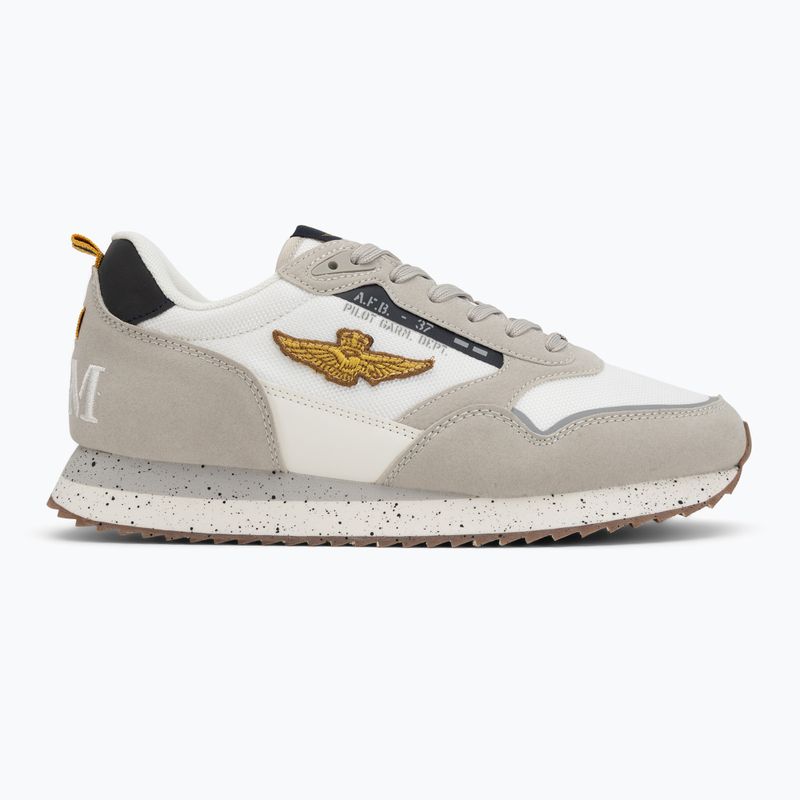 Încălțăminte pentru bărbați Aeronautica Militare SC0288UCT03545 off white 2