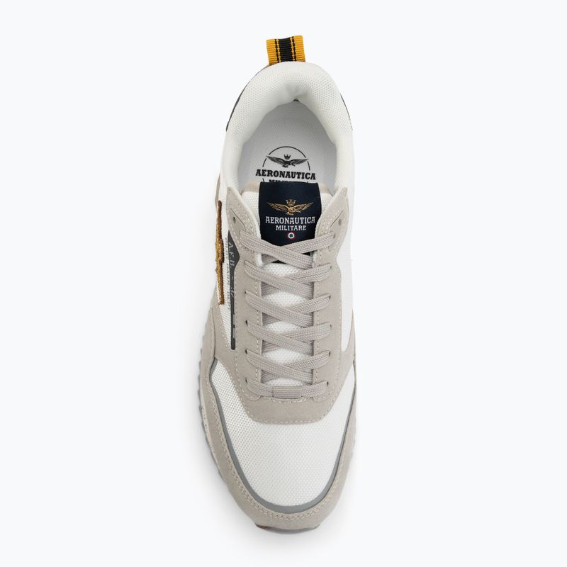 Încălțăminte pentru bărbați Aeronautica Militare SC0288UCT03545 off white 5