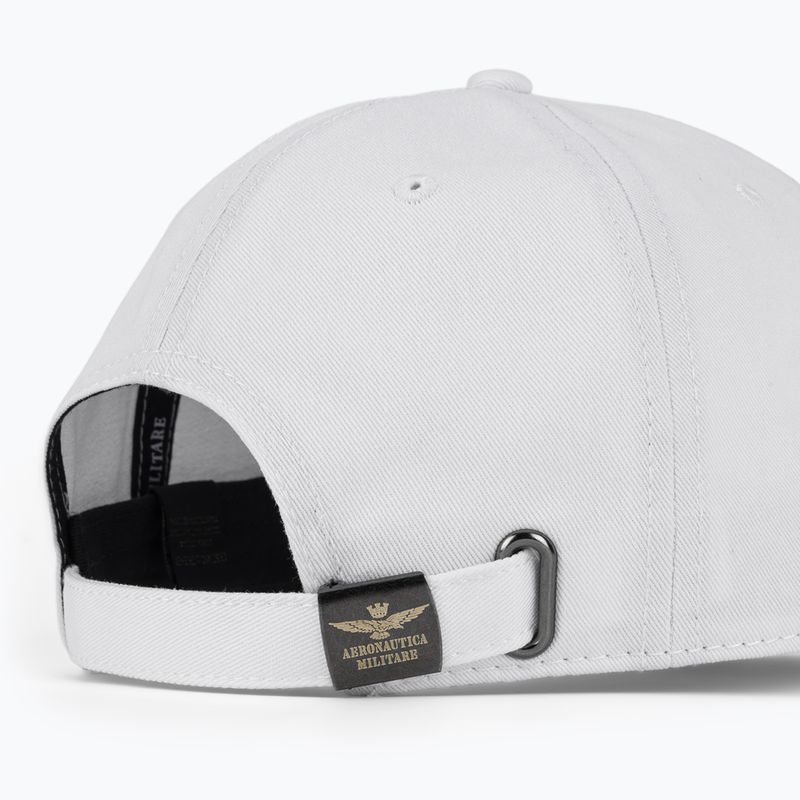 Șapcă pentru bărbați Aeronautica Militare HA1246UCT02 off white 4