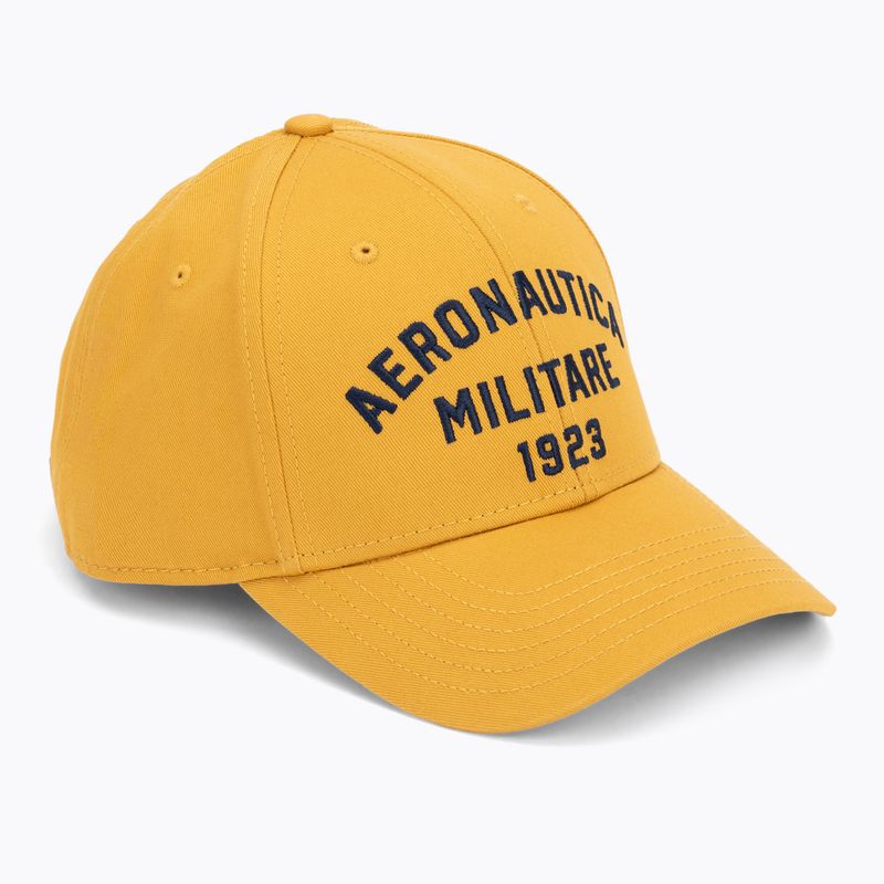 Șapcă pentru bărbați Aeronautica Militare HA1104UCT02 mustard yellow