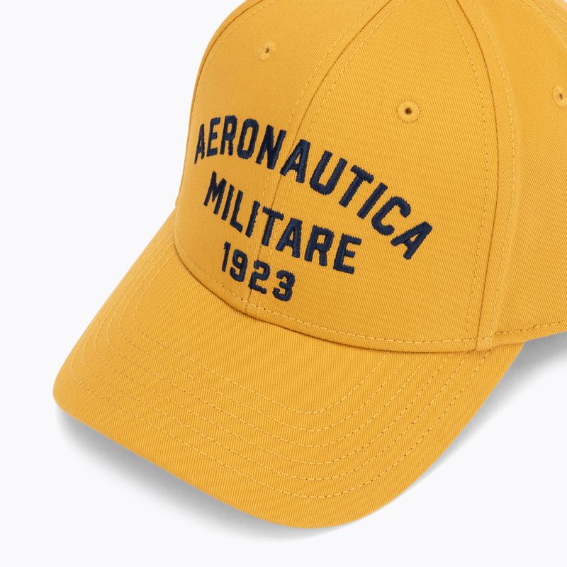 Șapcă pentru bărbați Aeronautica Militare HA1104UCT02 mustard yellow 3