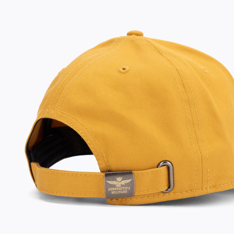 Șapcă pentru bărbați Aeronautica Militare HA1104UCT02 mustard yellow 4