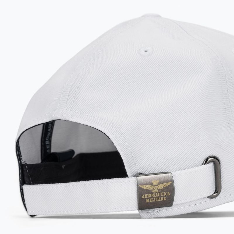 Șapcă pentru bărbați Aeronautica Militare HA1104UCT02 off white 4