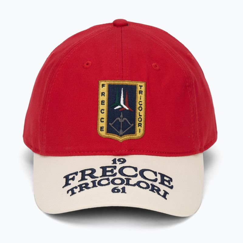 Șapcă pentru bărbați Aeronautica Militare HA1246UCT02 tango red/cream white 2