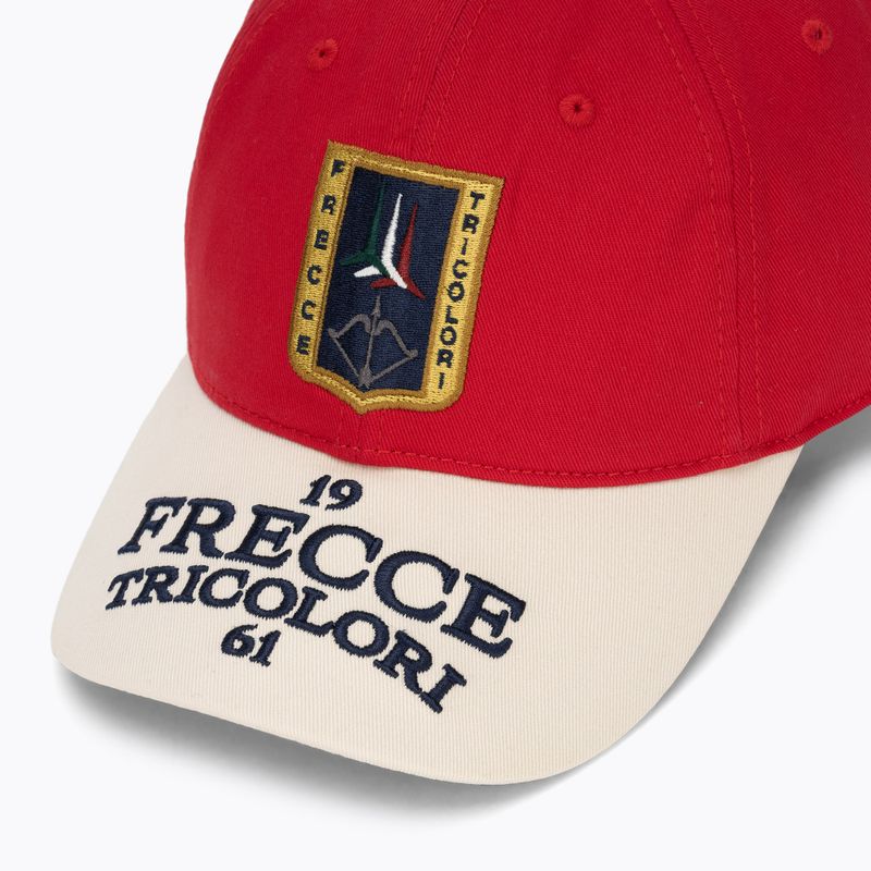 Șapcă pentru bărbați Aeronautica Militare HA1246UCT02 tango red/cream white 3