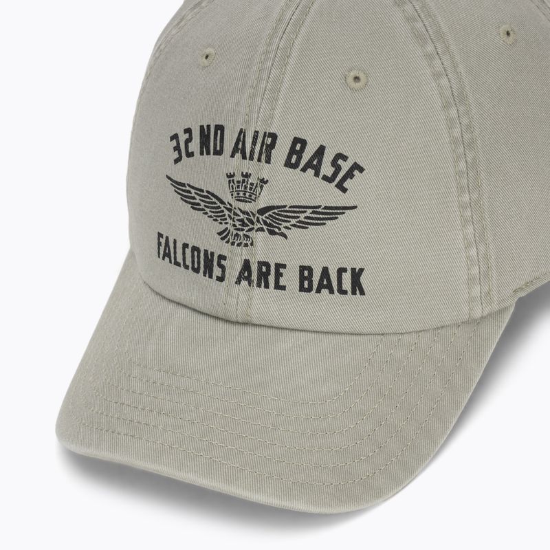 Șapcă pentru bărbați Aeronautica Militare HA1252UCT02476 dried sage 3