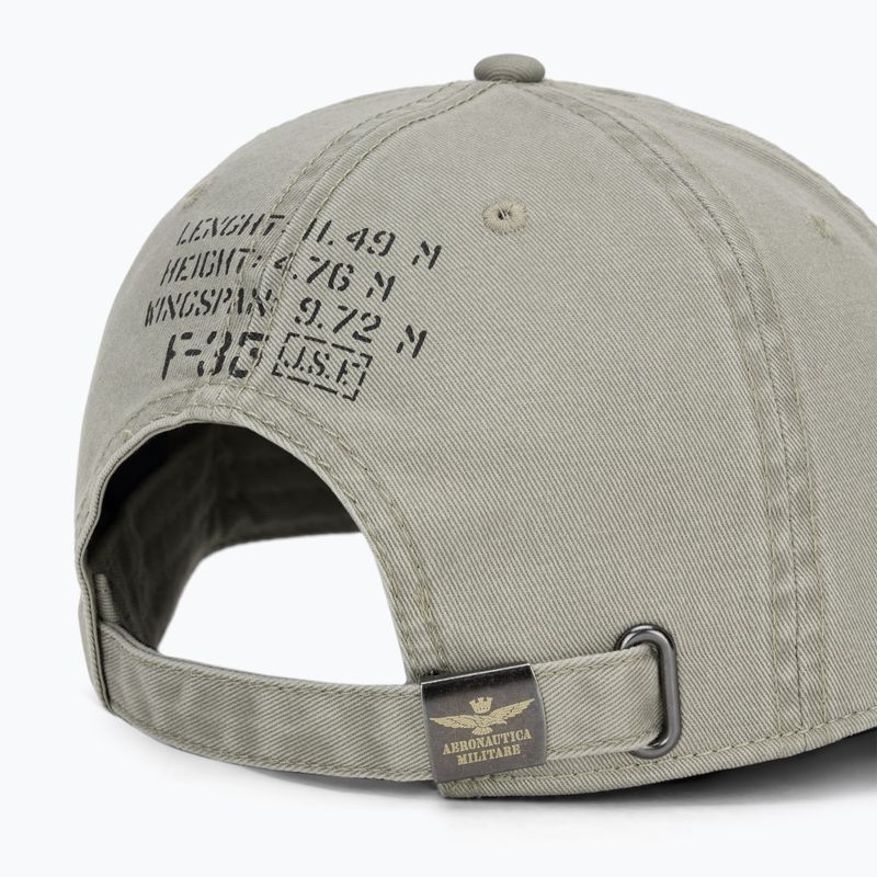 Șapcă pentru bărbați Aeronautica Militare HA1252UCT02476 dried sage 4
