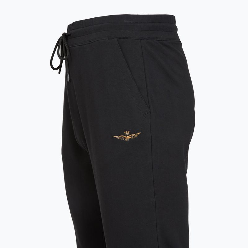 Pantaloni pentru bărbați Aeronautica Militare PF1008UF00674 jet black 3