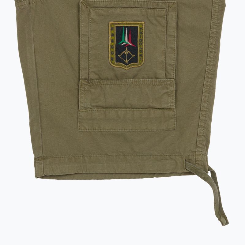 Pantaloni scurți pentru bărbați Aeronautica Militare BE0041UCT01122 green 4