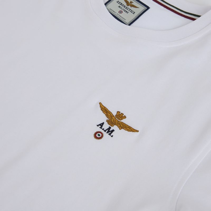 Tricou pentru bărbați Aeronautica Militare TS1580UJ00372 off white 3