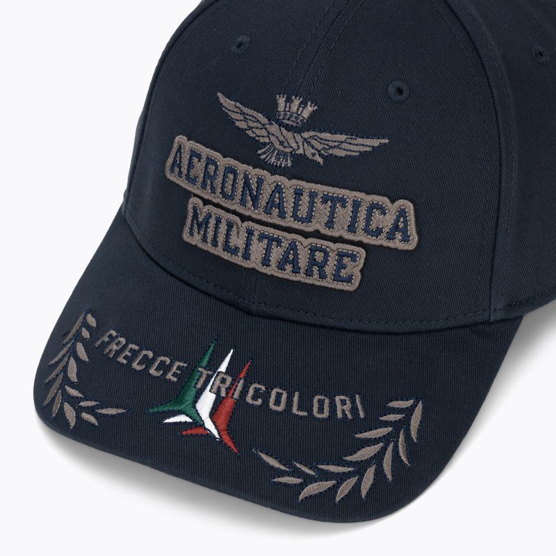 Șapcă pentru bărbați Aeronautica Militare HA1104UCT02 navy blue 3