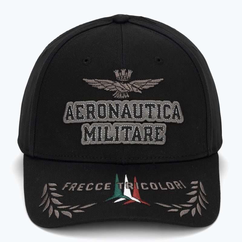 Șapcă pentru bărbați Aeronautica Militare HA1104UCT02 jet black 2
