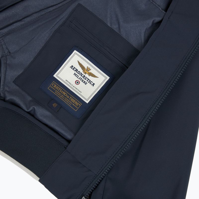 Geacă bărbătească Aeronautica Militare AB3050UCT04290 Sailor Bomber navy blue 5