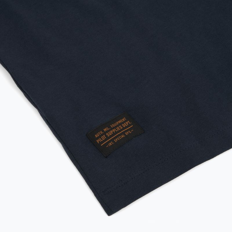 Tricou pentru bărbați Aeronautica Militare TS2535UJ00641 navy blue 4