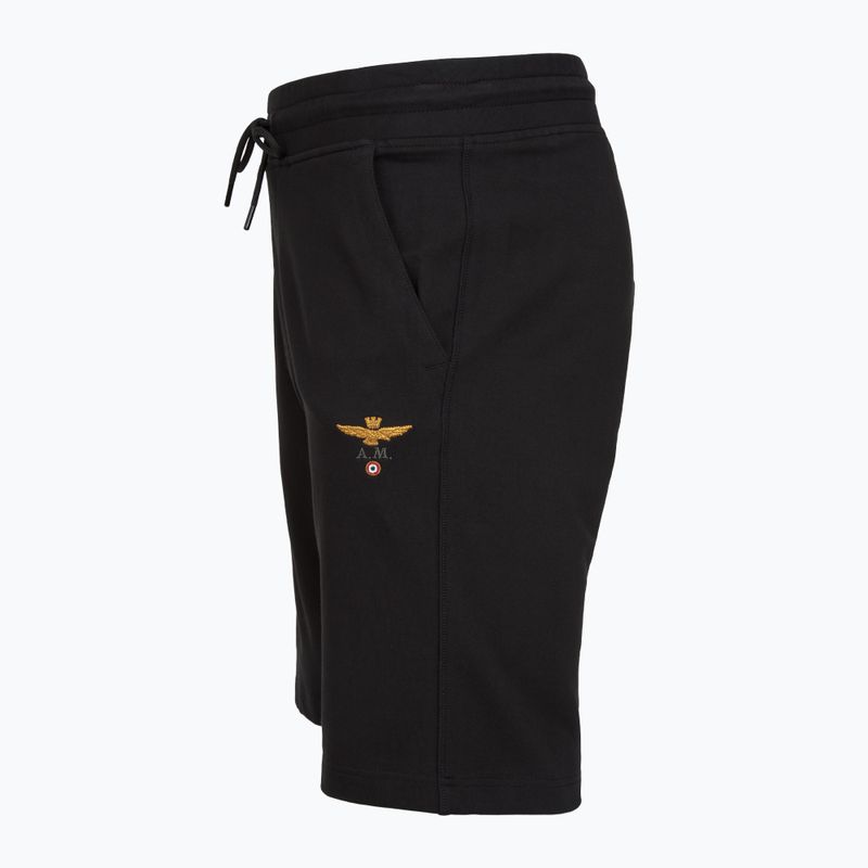 Pantaloni scurți pentru bărbați Aeronautica Militare BF0032UF00674 Bermuda shorts jet black 3