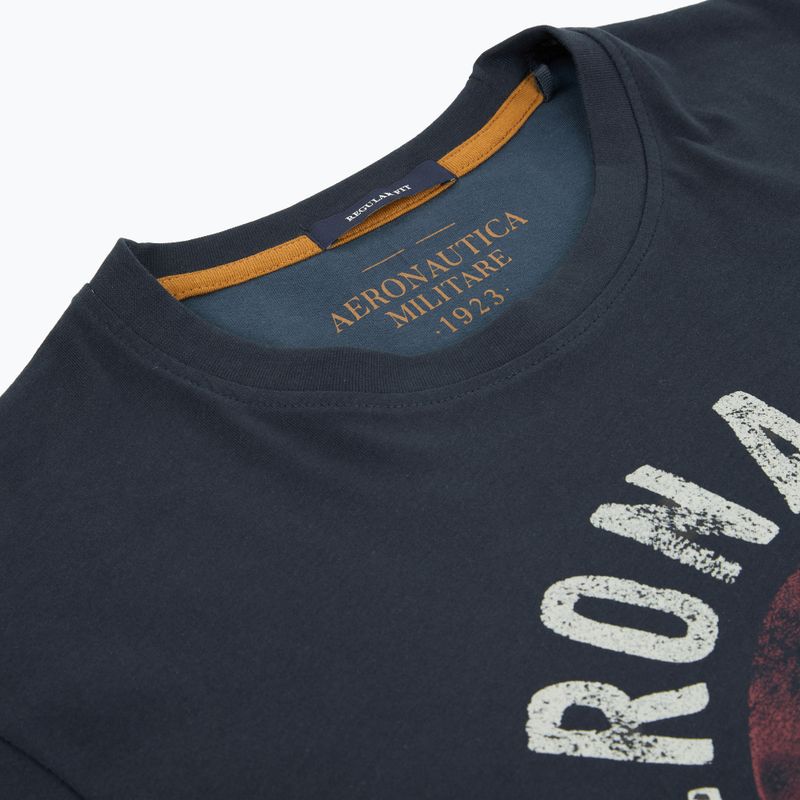 Tricou pentru bărbați Aeronautica Militare TS2538UJ00727 navy blue 4